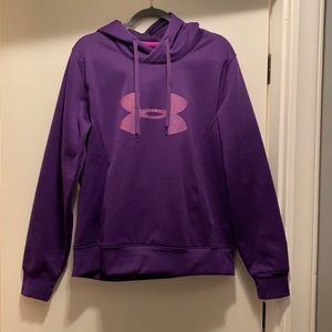 Purple Under Armour hoodie